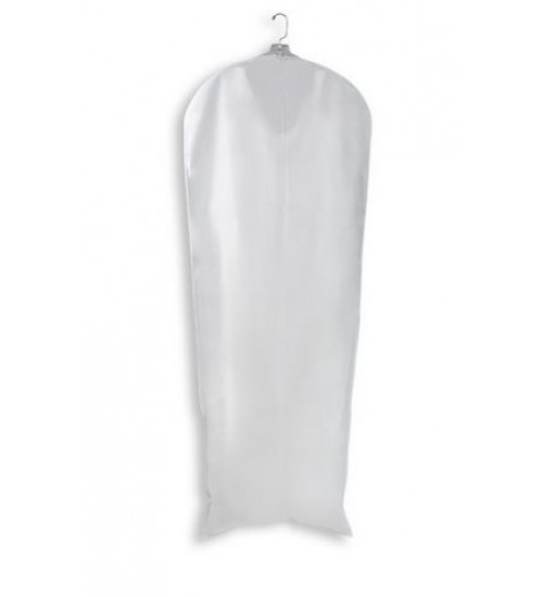 Housse robe opaque blanche